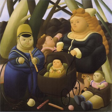 Niños Fortunas Fernando Botero Pinturas al óleo